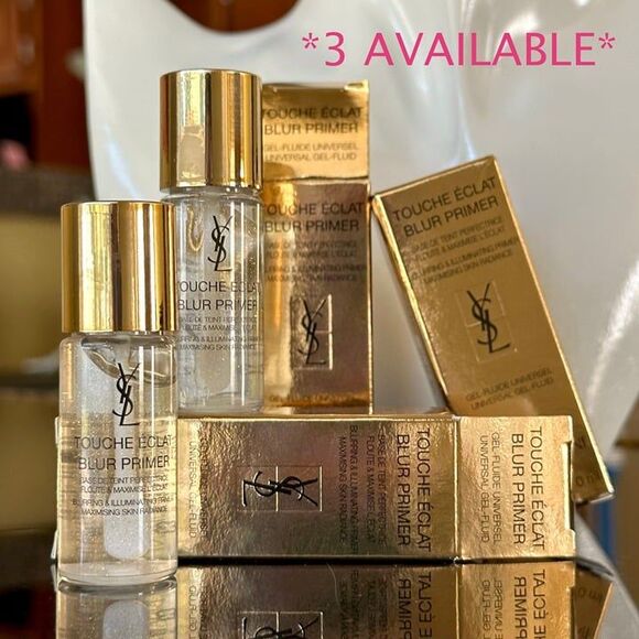 2x NIB YSL Touche Éclat Blur Primer Yves Saint Laurent Deluxe Mini Travel Size - Picture 8 of 10